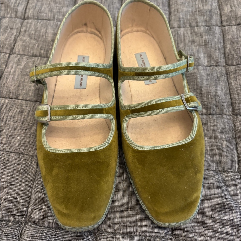 Viani Milano x Lilly Sisto double Mary Jane friulane